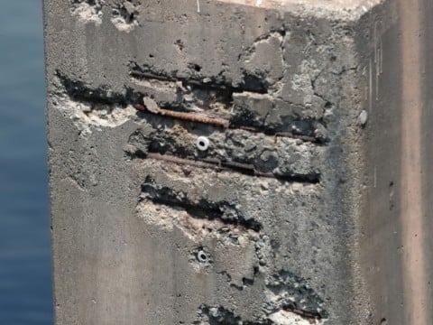 コンクリート爆裂補修工事 コンクリート爆裂補修工事